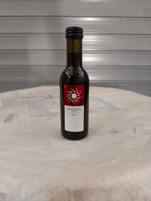 Syrah Mediterra Winery Miniature Wine Bottle 187ml new