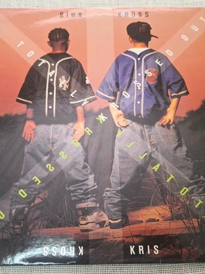 Kris Kross Totally Krossed Out LP like new, hip-hop