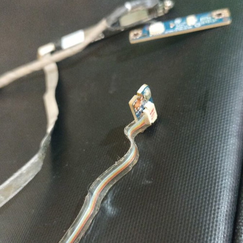 Dell Latitude E6510 LCD LED Screen Video Cable Harness with Camera and ALS Sensor DC02000X100