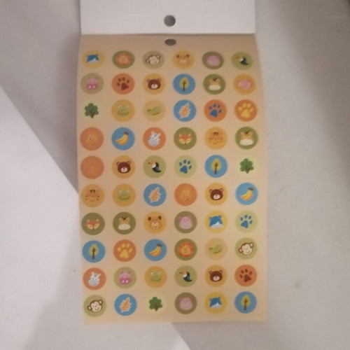 Children's animal stickers new, 60+ pieces
