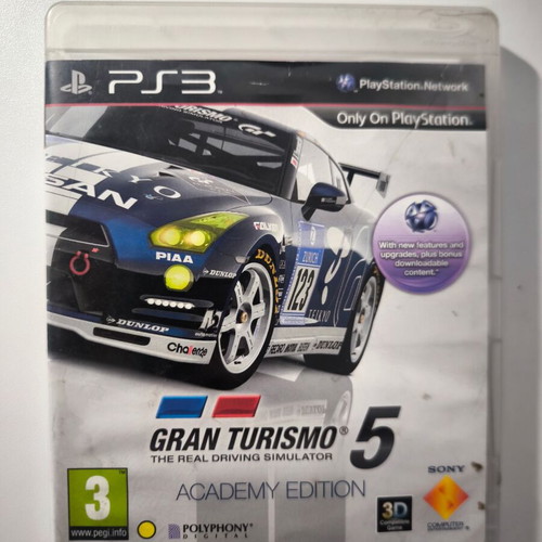 Gran Turismo 5 Academy Edition PS3 game used