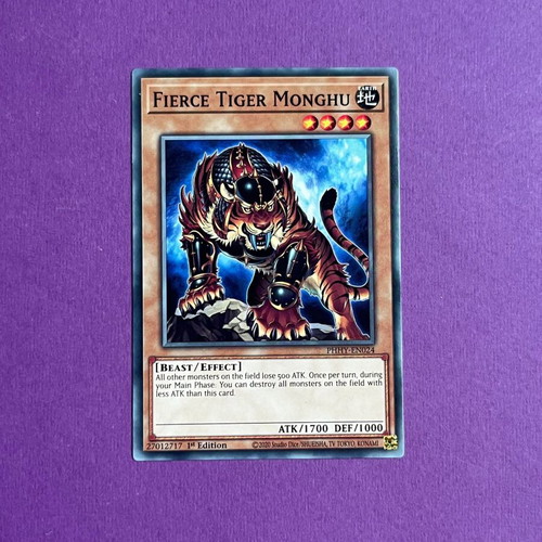 Fierce Tiger Monghu (Yu-Gi-Oh! Card)