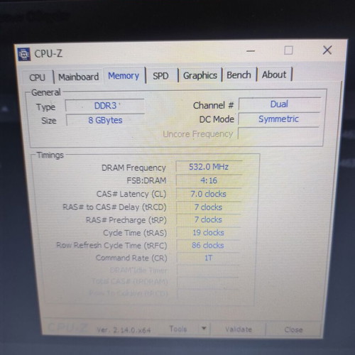 HP G62 laptop used, 15" screen, Intel Core i3, 8GB RAM, 256GB HDD, Linux