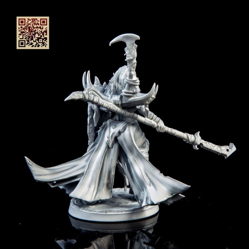 Vorkal Lancer dark fantasy figure new, assembled and primed