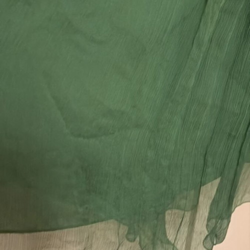 Zara dress cypress color size Large like new