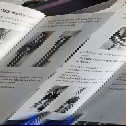 Οδοντιατρική χειρολαβή S.S. White FLAIRE μεταχειρισμένη με κεφαλή ACCESS