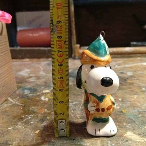 Snoopy collectible ceramic.