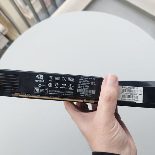 Nvidia GeForce GTX 260 κάρτα γραφικών 896MB GDDR3 μεταχειρισμένη