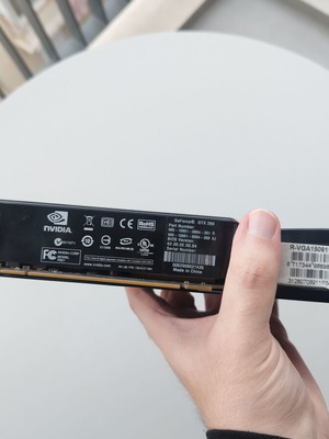 Nvidia GeForce GTX 260 κάρτα γραφικών 896MB GDDR3 μεταχειρισμένη