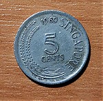  2 νομίσματα Σιγκαπούρης και 1 Αυστραλίας