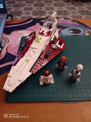 LEGO Star Wars Jedi Starfighter του Obi-Wan Kenobi 75333 με φιγούρες
