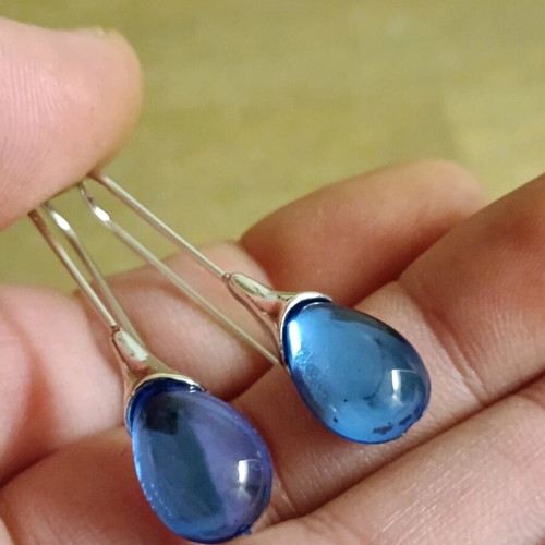 Women's lightweight stainless steel teardrop earrings new