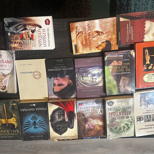 Literary books used, set of 15