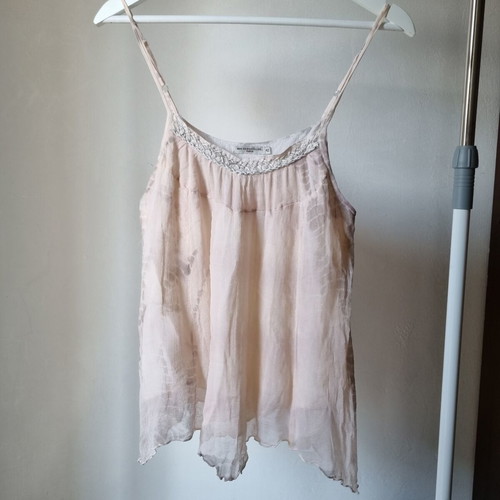 Mes demoiselles camisole like new, size M, pink boho design