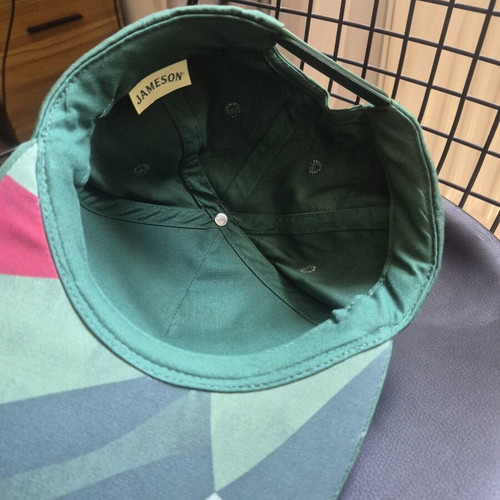 Jameson hat like new, green, one size