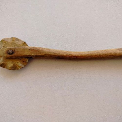 Wooden cooking tool used, old