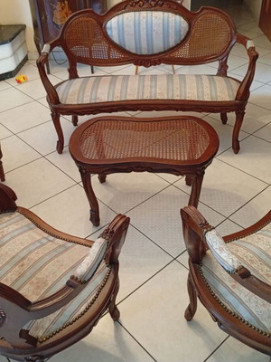 Ludovic XVI Vintage Living Room Set in Excellent Condition