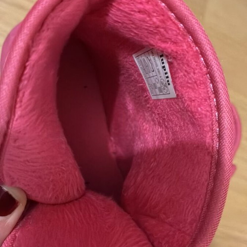 Lupilu snow boots lightly used, size 29, waterproof with lined fur pink