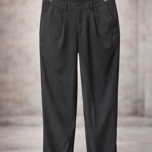 Black fabric pants like new, size XL