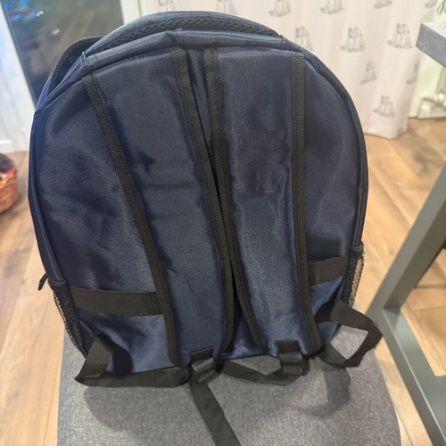 Backpack new dark blue branded with NIKMI AD