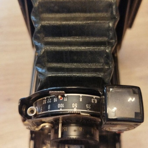 Zeiss Ikon Nettar folding camera used, vintage 120 film