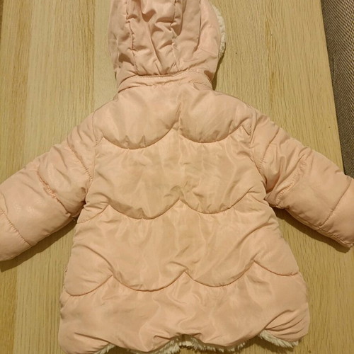 Reversible baby jacket, very warm, 18 months