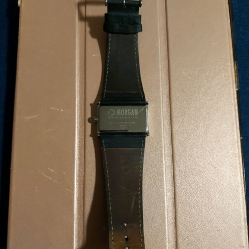 Morgan women's watch used with rhinestones, battery needed
