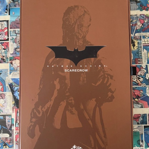 Hot Toys 10th Anniversary Exclusive MMS140 Batman Begins Scarecrow and Demon 1/6 Figures