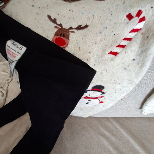 M&S Leggings and Primark Sweater Set New for Girls 6-7 Years