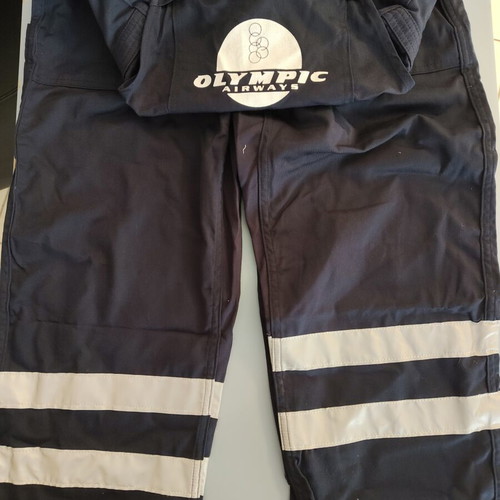 Olympic Airways Work Coveralls vintage, size XL, like new