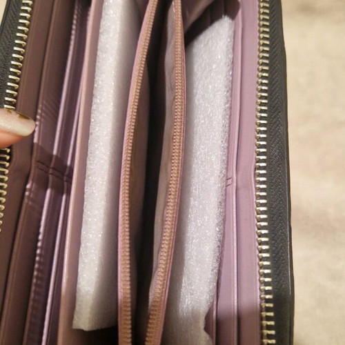Coach wallet used, black