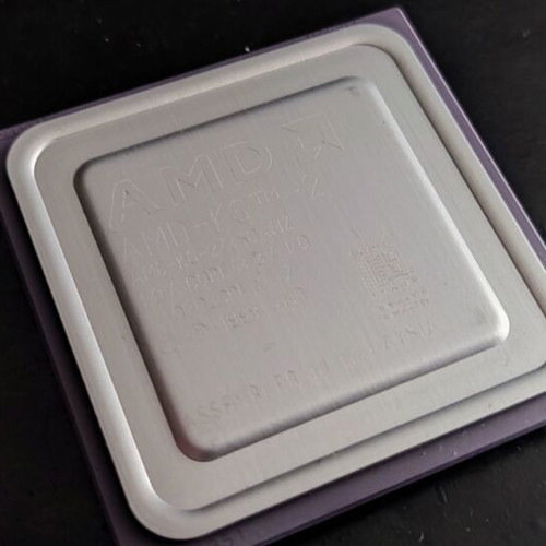 AMD K6-2 350 processor used, Super Socket 7
