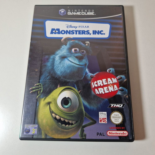 Disney Pixar Monsters Inc Nintendo GameCube game like new