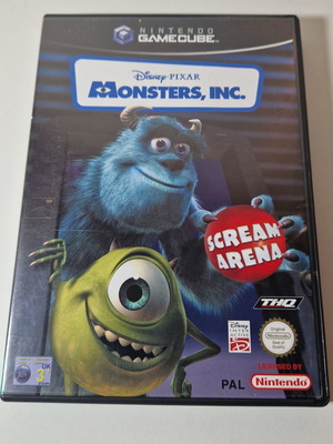 Disney Pixar Monsters Inc Nintendo GameCube game like new
