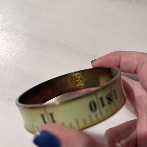 Brass bracelet made in India