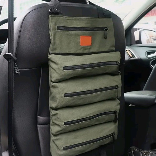 Tool bag new fabric with 5 zippered pockets