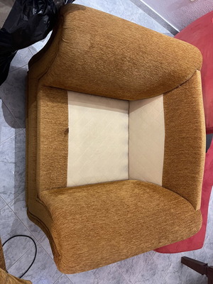 Sofas like new, single and double set