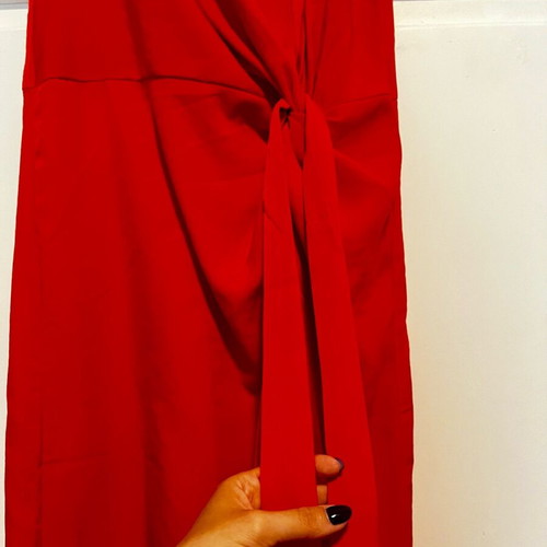Karavan long red dress like new, size L