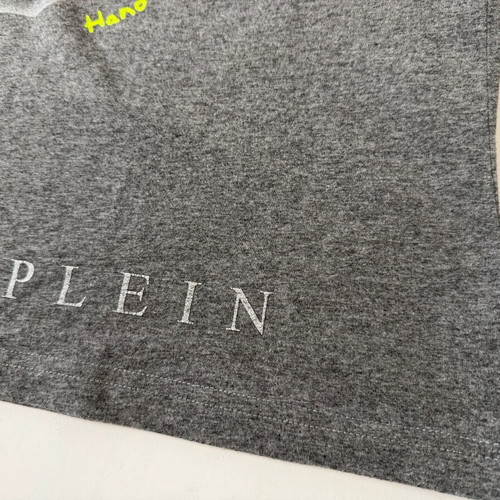 Philipp Plein Handmade Skull T-shirt new, gray, size L/XXL