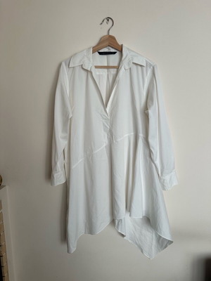 Zara shirt dress λευκό, μέγεθος L, σαν καινούργιο