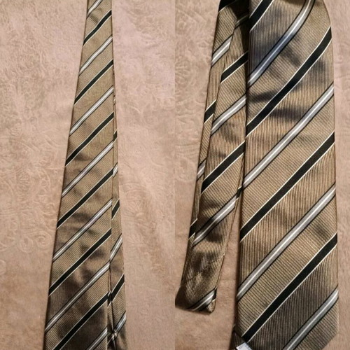 Tie pack of 6 gray, new