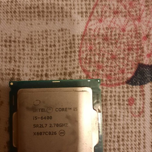 Intel Core i5-6400 processor used, LGA1151 socket