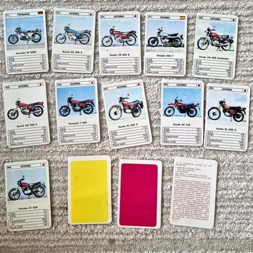 Yperatou Super Ditrocha card game used, complete with all cards