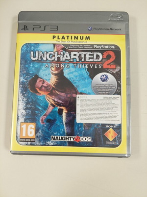 Uncharted 2 Among Thieves PS3 игра като нова, пълна