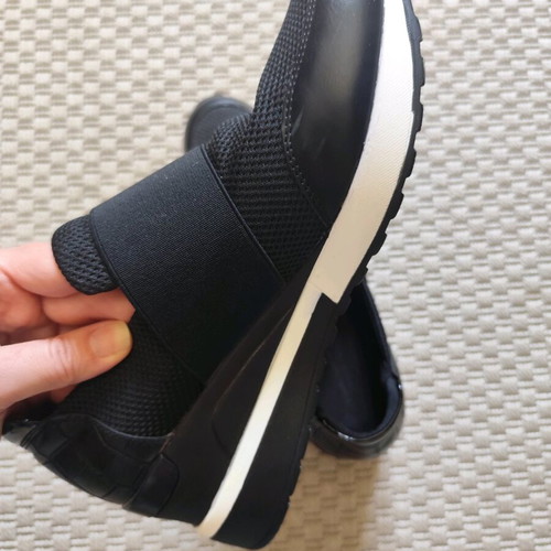 Renato Garini half-sport shoes like new, size 39, black-white
