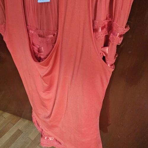 Skirt and blouse set used, red, Rena Lange brand, size M 38 10