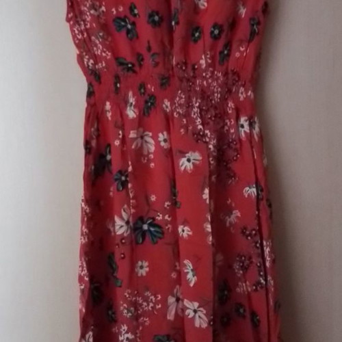 Emprime Red Summer Dress H&M Size XS