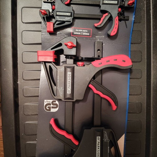 Clamps pack of 4 new