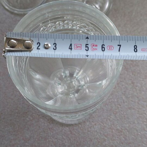 Vintage glassware like new, set of 6 glasses