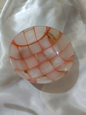Decorative items made of natural onyx like new, set